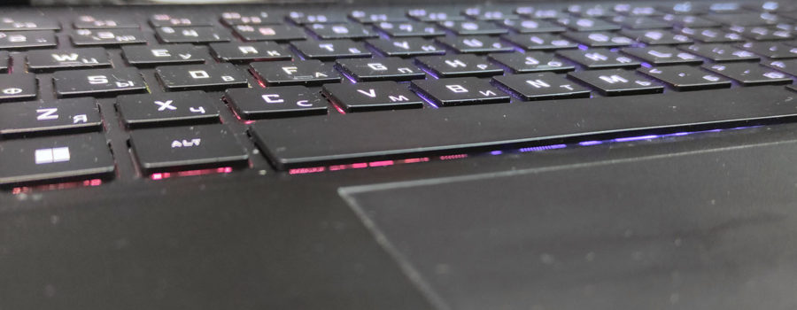 Замена клавиатуры игрового ноутбука HP OMEN